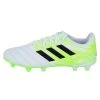 Adidas Copa 20.3 Firm Ground Adult Soccer Cleats G28553 - Cloud White / Core Black / Signal Green