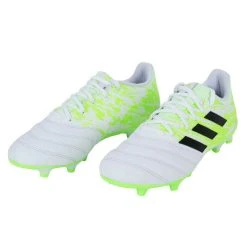 Adidas Copa 20.3 Firm Ground Adult Soccer Cleats G28553 - Cloud White / Core Black / Signal Green 9 Adidas Copa 20.3 Firm Ground Adult Soccer Cleats G28553 - Cloud White / Core Black / Signal Green -Ball Sports Equipment Discount Store 575 19211.1625766947