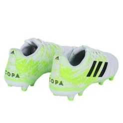 Adidas Copa 20.3 Firm Ground Adult Soccer Cleats G28553 - Cloud White / Core Black / Signal Green 10 Adidas Copa 20.3 Firm Ground Adult Soccer Cleats G28553 - Cloud White / Core Black / Signal Green -Ball Sports Equipment Discount Store 576 19301.1625766949