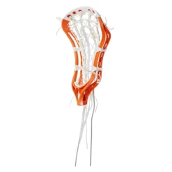 Brine A2 TPX Women's Strung Lacrosse Head - Orange/White