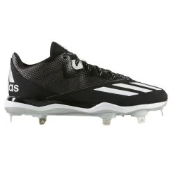 Adidas Dual Threat 2 Mens Baseball Cleats F37751 - Black, White, Silver