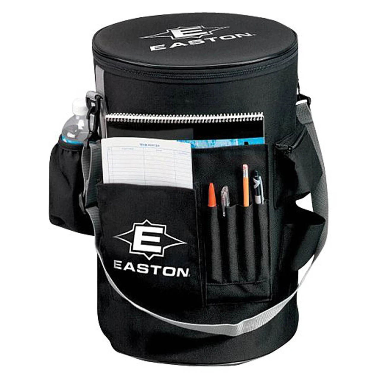 Easton Baseball Coach's Organizing Ball Bucket Cover - Black 1 Easton Baseball Coach's Organizing Ball Bucket Cover - Black