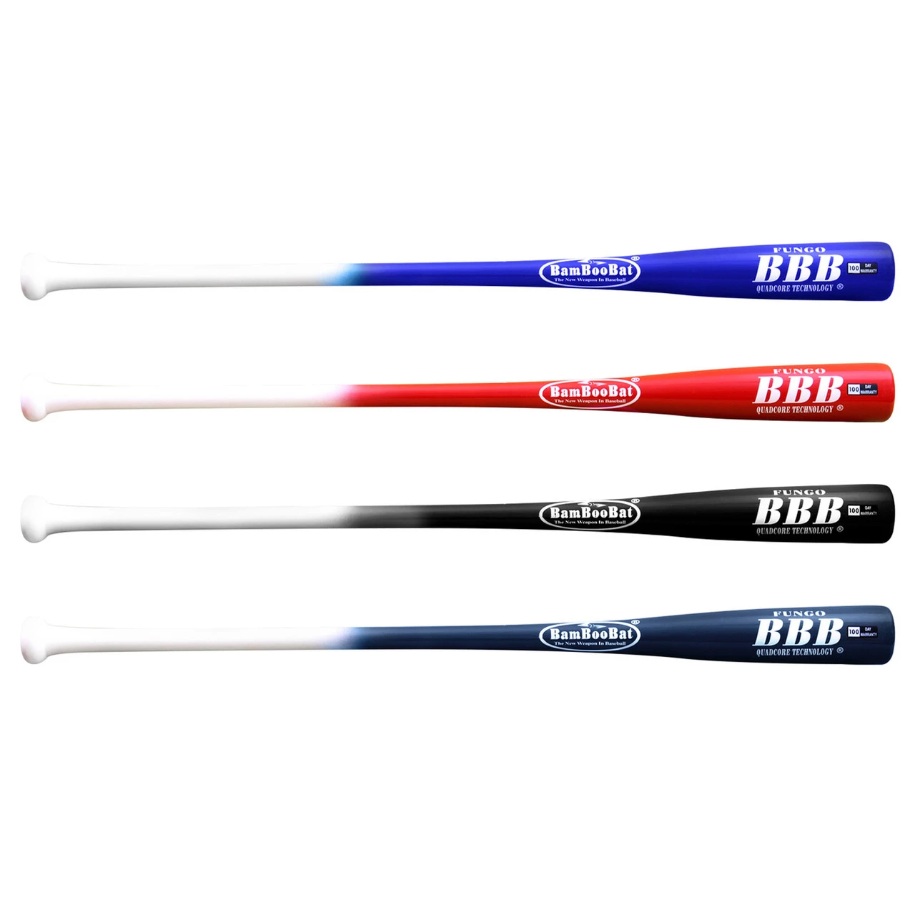 BamBoo Bat Infield Fungo Bamboo Bat - Various Colors 1 BamBoo Bat Infield Fungo Bamboo Bat - Various Colors