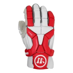 Warrior Burn BG20 Senior Lacrosse Gloves - White/Red -Ball Sports Equipment Discount Store Burn BG20 Gloves SR 3 35375.1642103064