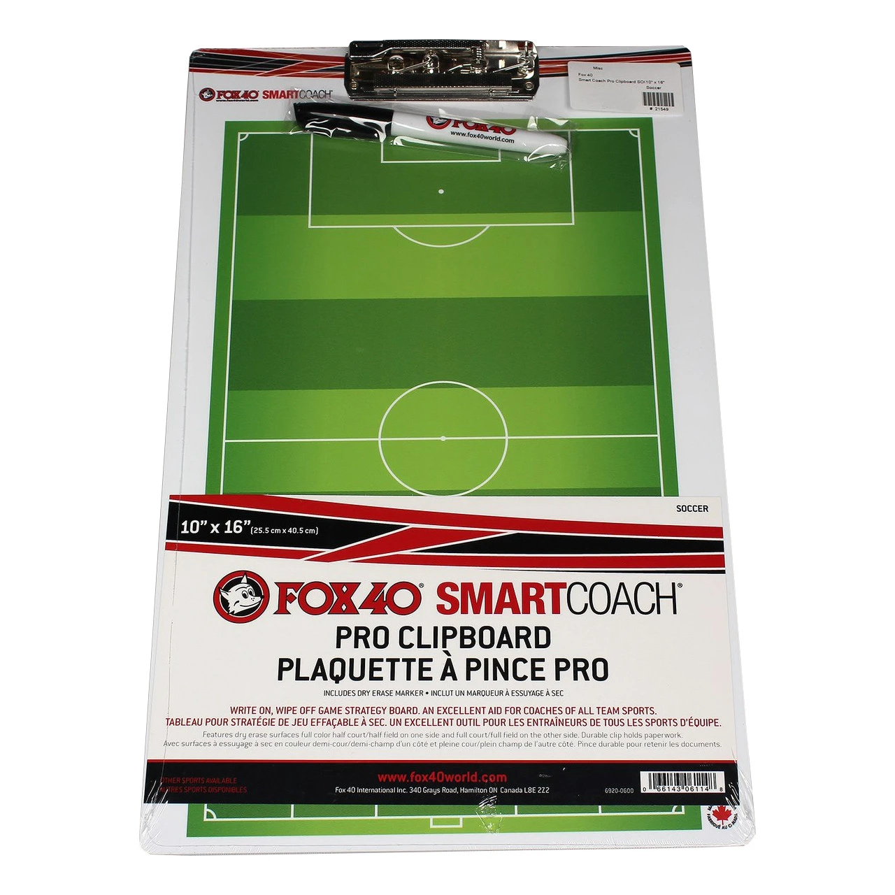 Fox 40 Smart Coach Pro Soccer Clipboard 1 Fox 40 Smart Coach Pro Soccer Clipboard