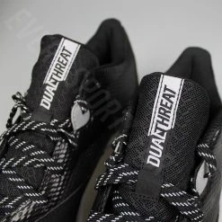 Adidas Dual Threat 2 Mens Baseball Cleats F37751 - Black, White, Silver -Ball Sports Equipment Discount Store DualThreat5 35205.1551284997