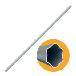 Warrior EVO Pro Silver Surfer SMU Lacrosse Attack Shaft 30"