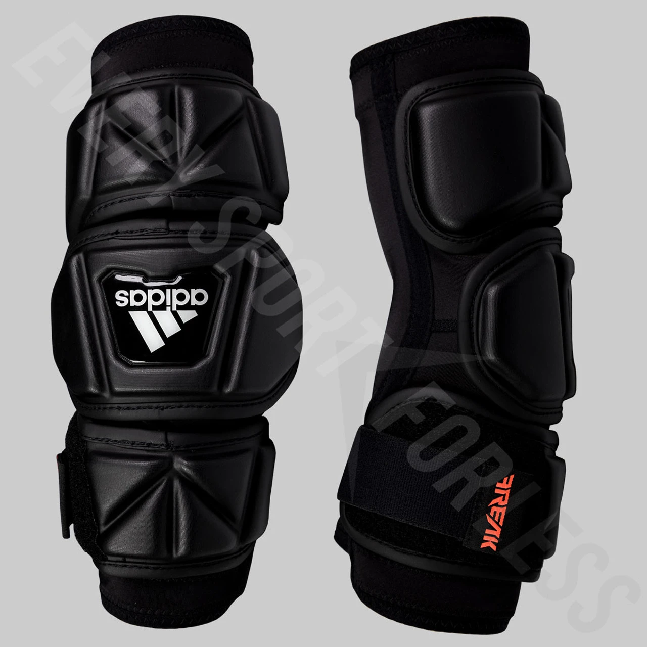Adidas Freak Flex Senior Lacrosse Arm Pads - Black 2 Adidas Freak Flex Senior Lacrosse Arm Pads - Black - Image 2