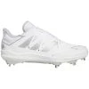Adidas Adizero Afterburner 7 Senior Baseball Cleats FV9400 - White, Silver, White