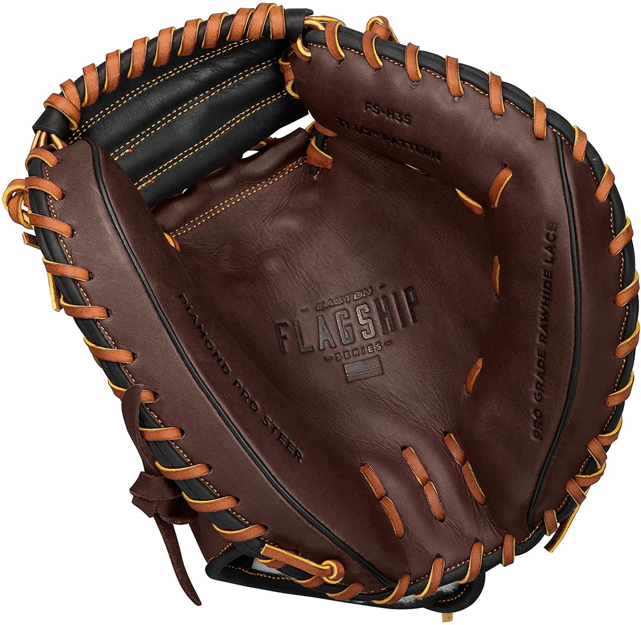 Easton 2022 Flagship 33.5-Inch Catcher's Mitt - One-Piece Solid Web 2 Easton 2022 Flagship 33.5-Inch Catcher's Mitt - One-Piece Solid Web - Image 2