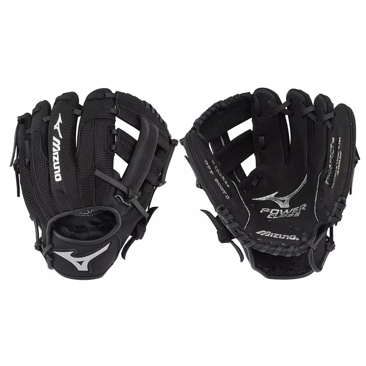 Mizuno Prospect Series PowerClose 9" Youth Baseball Glove - Right Hand Throw 1 Mizuno Prospect Series PowerClose 9" Youth Baseball Glove - Right Hand Throw