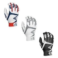 Easton Gametime Baseball Batting Gloves - Various Colors, Adult & Youth Sizes