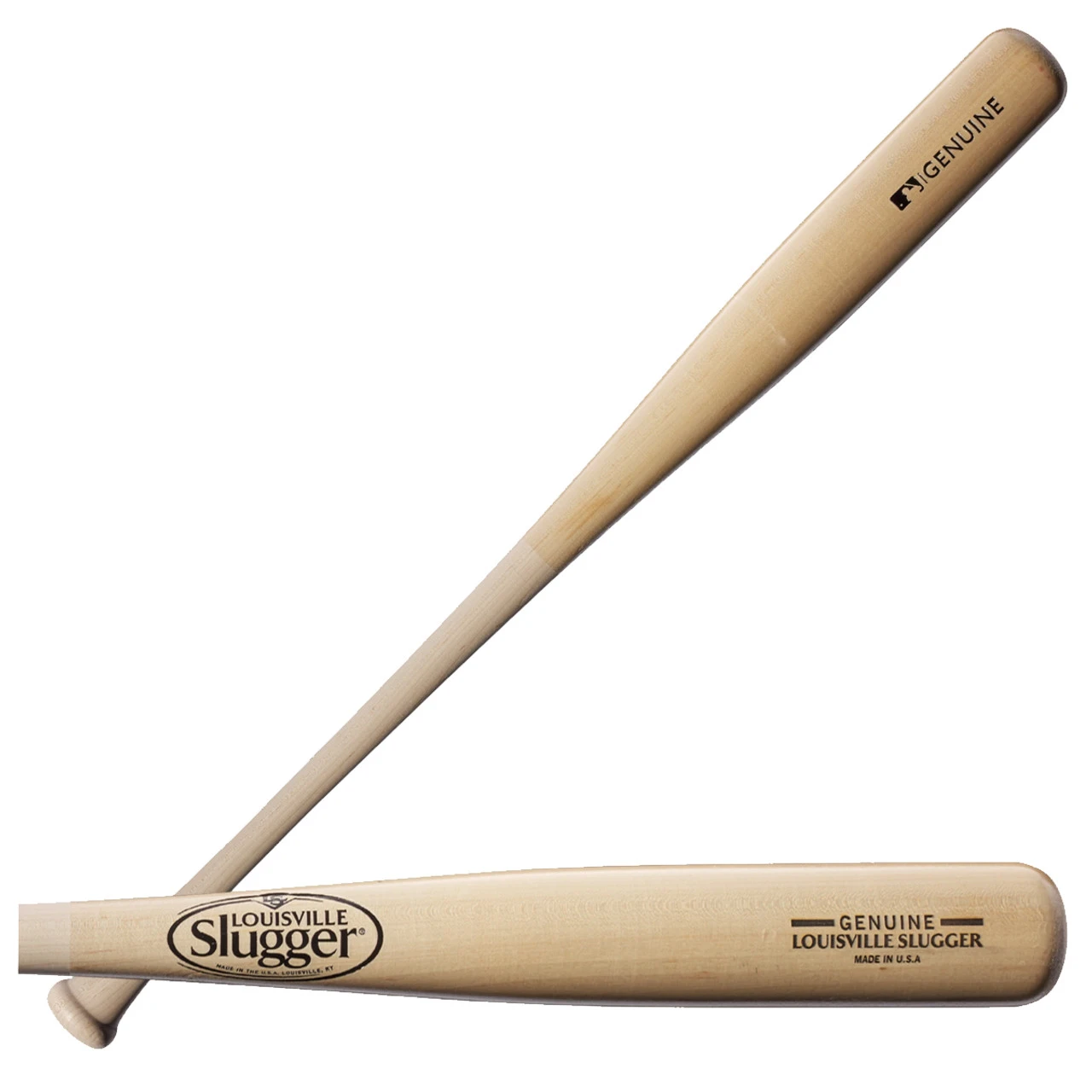 LOUISVILLE SLUGGER Louisville Genuine MIX Unfinished Natural Clear Baseball Bat - Various Sizes 1 LOUISVILLE SLUGGER Louisville Genuine MIX Unfinished Natural Clear Baseball Bat - Various Sizes