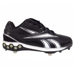 Reebok High & Tight Mid Hex Metal Men's Baseball Cleats - Black, White