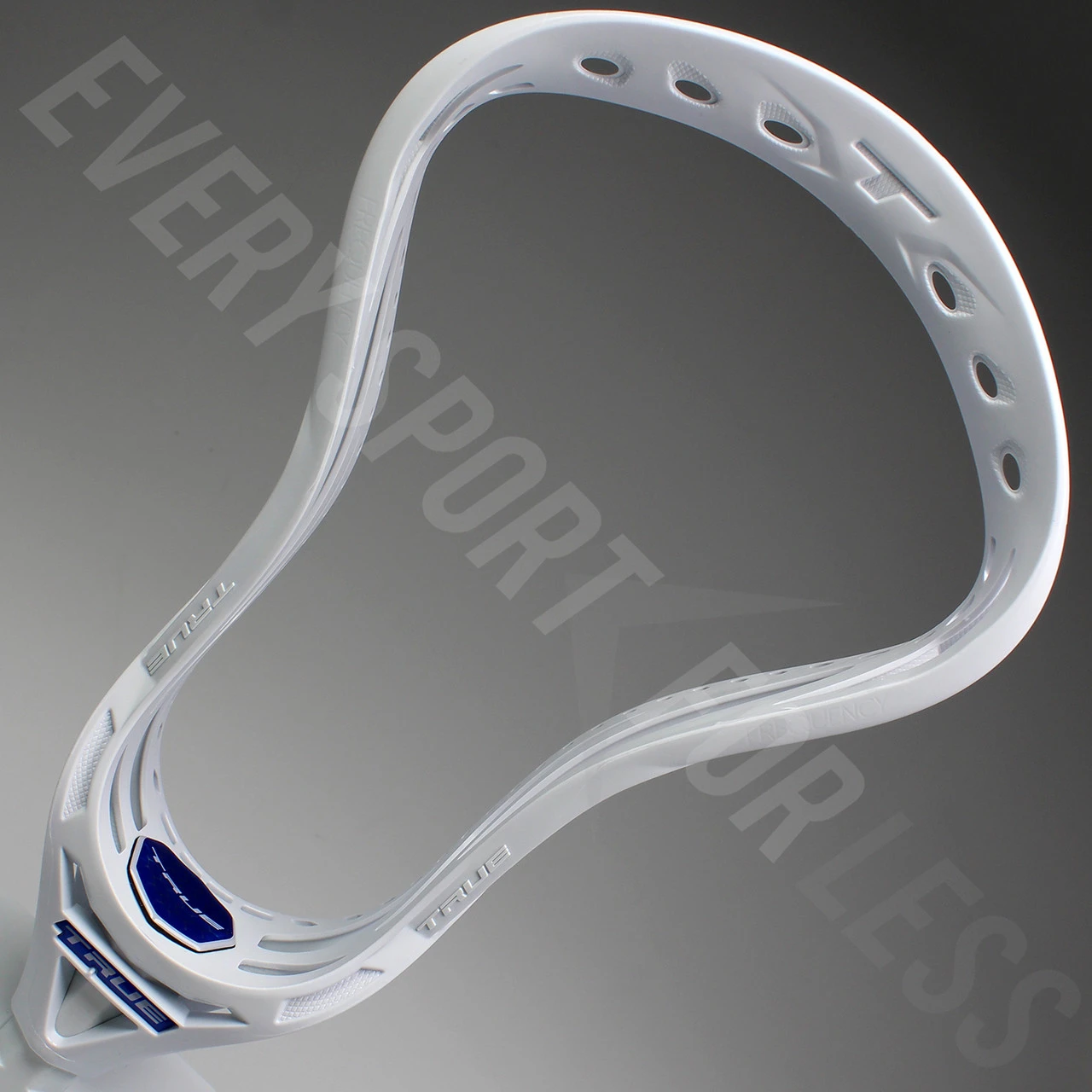 TRUE Frequency Universal Unstrung Lacrosse Head - White 2 TRUE Frequency Universal Unstrung Lacrosse Head - White - Image 2