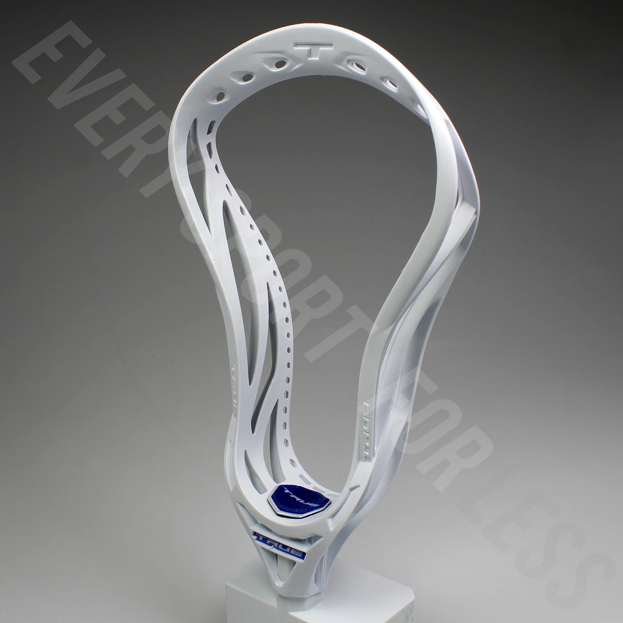 TRUE Frequency Universal Unstrung Lacrosse Head - White 3 TRUE Frequency Universal Unstrung Lacrosse Head - White - Image 3