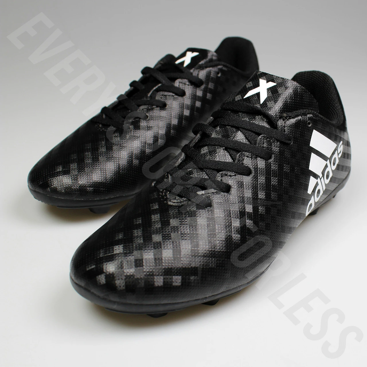 Adidas X 16.4 FxG Junior Soccer Cleats BB1045 - Black, White 6 Adidas X 16.4 FxG Junior Soccer Cleats BB1045 - Black, White - Image 6