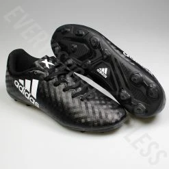 Adidas X 16.4 FxG Junior Soccer Cleats BB1045 - Black, White 12 Adidas X 16.4 FxG Junior Soccer Cleats BB1045 - Black, White -Ball Sports Equipment Discount Store IMG 1718 68321.1551215125