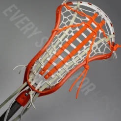 Brine Dynasty Elite Women's Full Lacrosse Stick - Orange, White -Ball Sports Equipment Discount Store IMG 1965 25141.1551216922