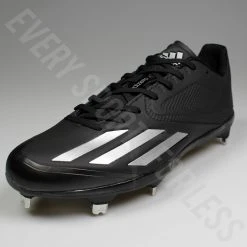 Adidas Adizero Afterburner 3 Men's Baseball Cleats Q16563 - Black, Silver -Ball Sports Equipment Discount Store IMG 2919 22043.1553110314