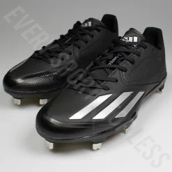 Adidas Adizero Afterburner 3 Men's Baseball Cleats Q16563 - Black, Silver -Ball Sports Equipment Discount Store IMG 2920 85078.1551282895