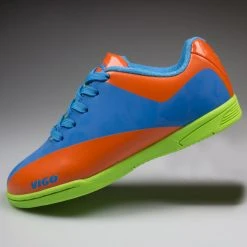 Vizari Vigo Youth Indoor Soccer Cleats - Blue, Orange, Green -Ball Sports Equipment Discount Store IMG 6734 05939.1518211478