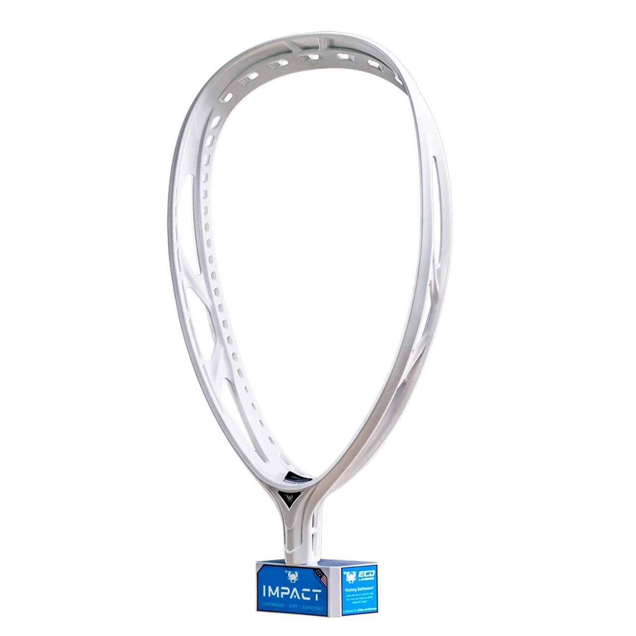 East Coast Dyes Impact Unstrung Lacrosse Goalie Head 2 East Coast Dyes Impact Unstrung Lacrosse Goalie Head - Image 2