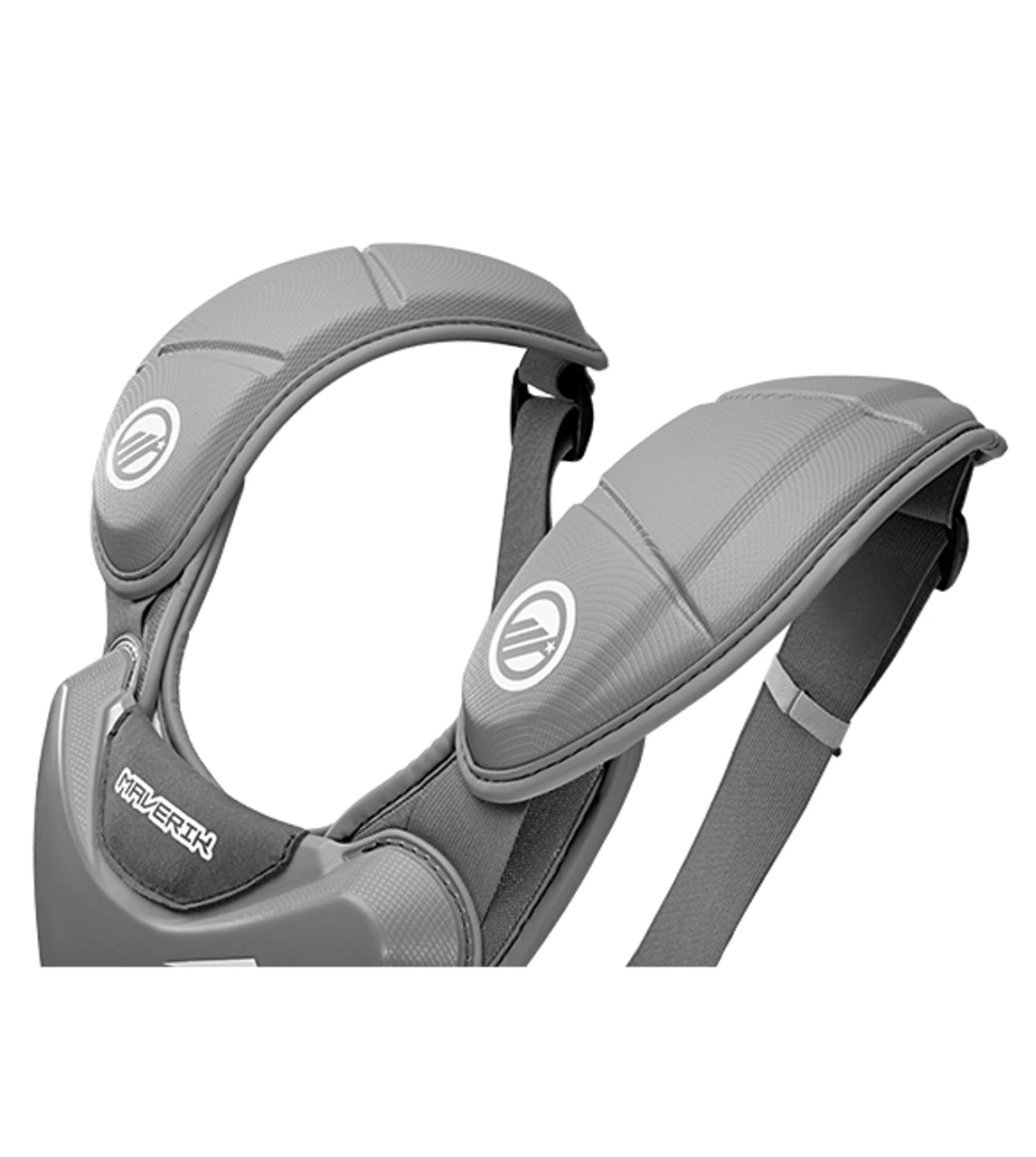 Maverik MX EKG 2023 Lacrosse Goalie Chest Pads - Grey 4 Maverik MX EKG 2023 Lacrosse Goalie Chest Pads - Grey - Image 4