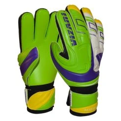 Vizari Modena Club Soccer Goalkeeper Gloves - Green, White, Purple