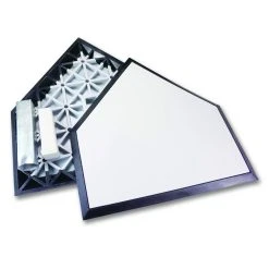 Trigon Sports Molded Rubber Home Plate With Anchor