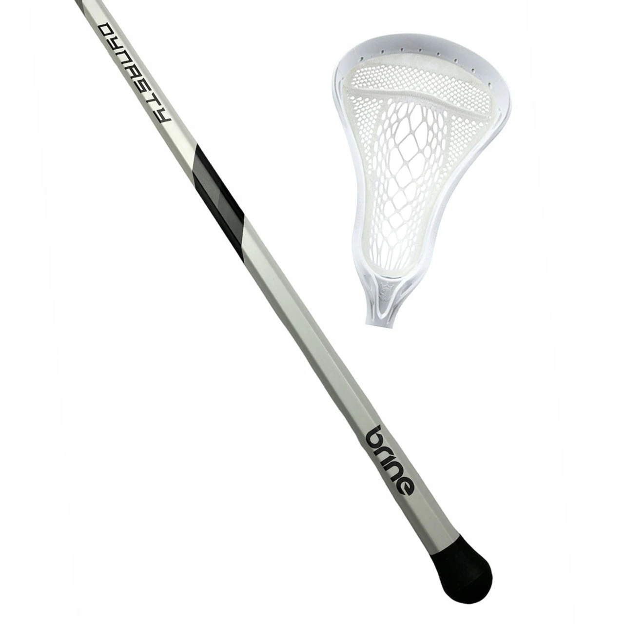 Brine Dynasty Warp Next Women's Complete Lacrosse Stick - White 2 Brine Dynasty Warp Next Women's Complete Lacrosse Stick - White - Image 2