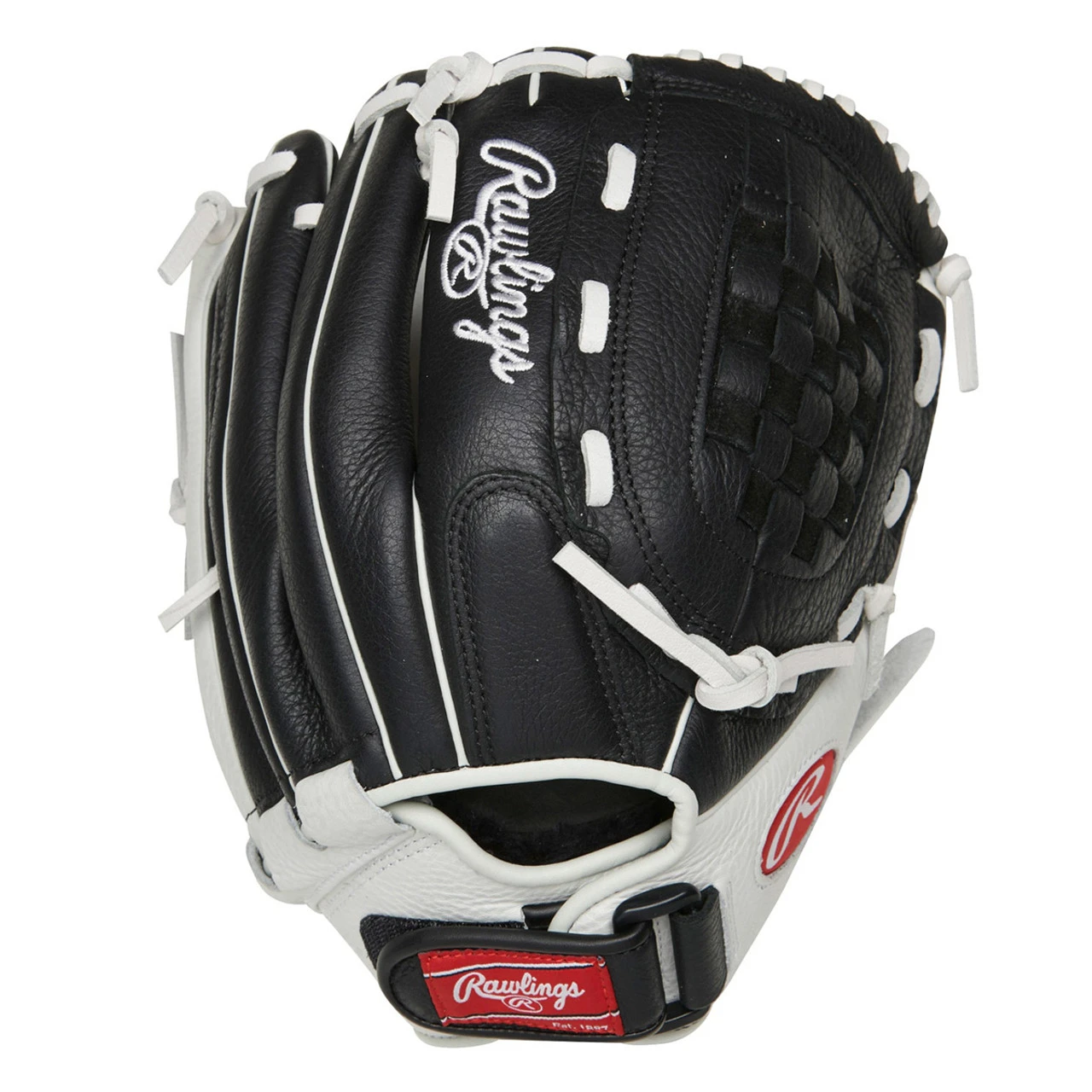 Rawlings Shut Out RSO120BW 12" Fastpitch Softball Glove - RH Throw 1 Rawlings Shut Out RSO120BW 12" Fastpitch Softball Glove - RH Throw