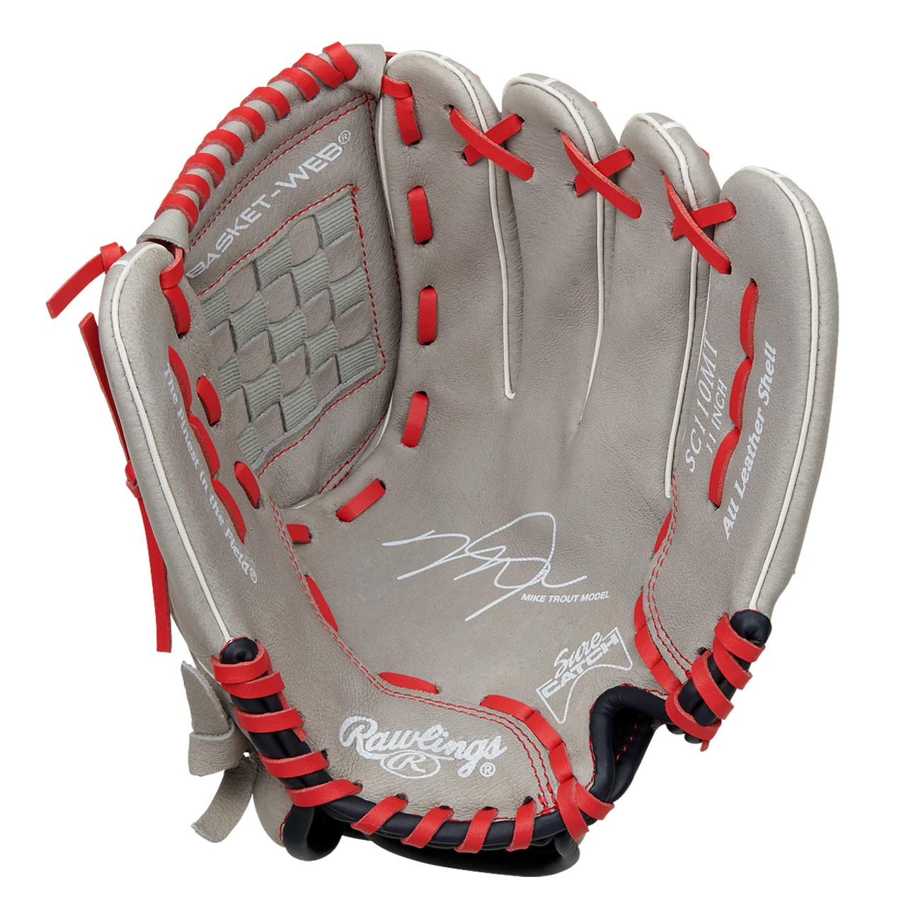Rawlings Sure Catch SC110MT 11" Youth Baseball Glove - Right Hand Throw 2 Rawlings Sure Catch SC110MT 11" Youth Baseball Glove - Right Hand Throw - Image 2