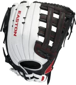 Easton 2022 Tournament Elite Slowpitch 15-Inch Softball Glove - Dual Bar H-Web