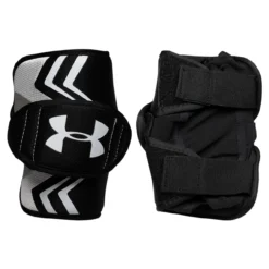 Under Armour Strategy 2 Men's Lacrosse Arm Pads - Black