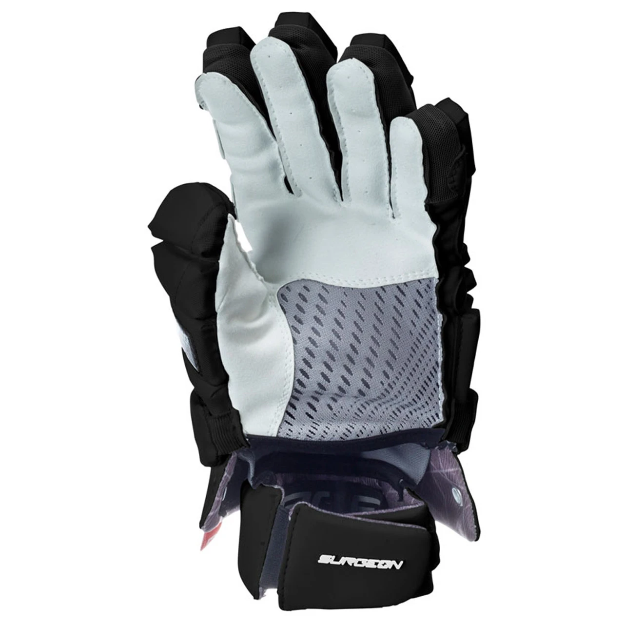 STX Surgeon 700 Men's Lacrosse Gloves - Black 2 STX Surgeon 700 Men's Lacrosse Gloves - Black - Image 2