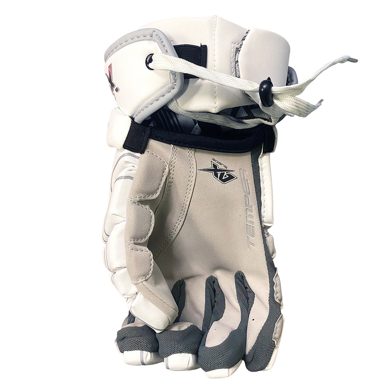 True T1X Senior Lacrosse Gloves - White 3 True T1X Senior Lacrosse Gloves - White - Image 3