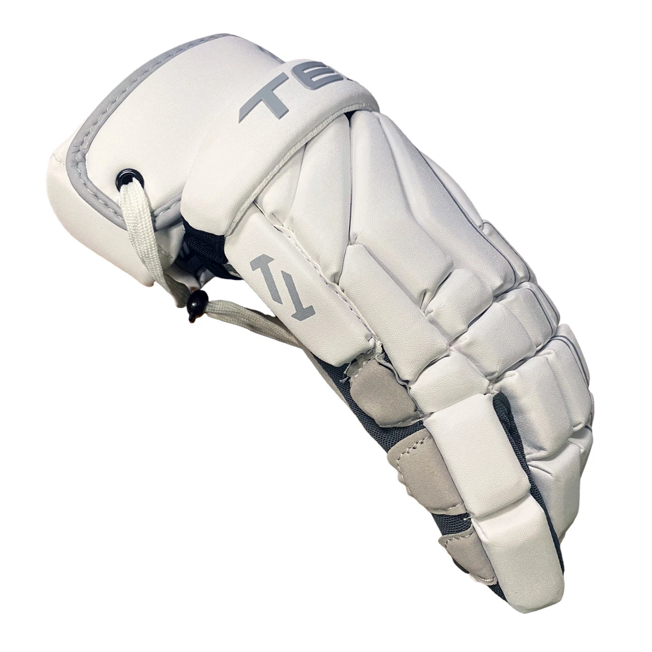 True T1X Senior Lacrosse Gloves - White 4 True T1X Senior Lacrosse Gloves - White - Image 4