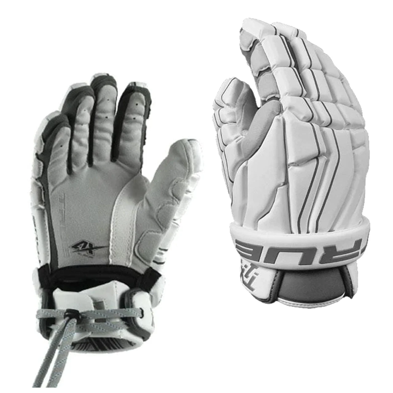True T1X Senior Lacrosse Gloves - White 2 True T1X Senior Lacrosse Gloves - White - Image 2