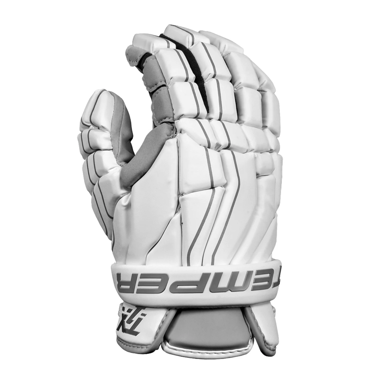 True T1X Senior Lacrosse Gloves - White 1 True T1X Senior Lacrosse Gloves - White