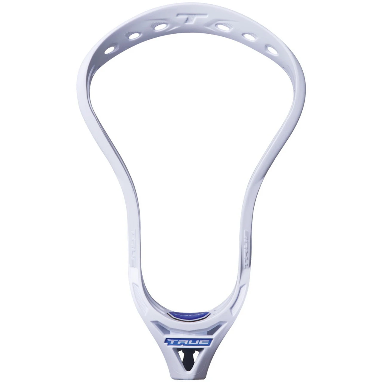 TRUE Frequency Universal Unstrung Lacrosse Head - White 1 TRUE Frequency Universal Unstrung Lacrosse Head - White