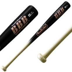 BamBoo Bat Youth Bamboo Baseball Bat - Black, Natural