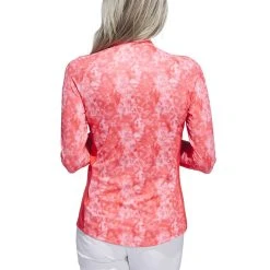 Adidas Women's Essentials Long Sleeve Printed Mock Polo 11 Adidas Women's Essentials Long Sleeve Printed Mock Polo -Ball Sports Equipment Discount Store adidas 2023 womens essentials long sleeve printed mock polo bight red back itempicture