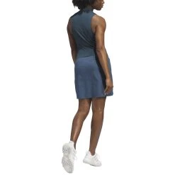 Adidas Women's Ultimate365 Tour Sleeveless Dress -Ball Sports Equipment Discount Store adidas 2023 womens ultimate365 tour sleeveless dress arctic night back itmepicture