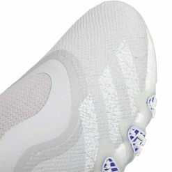 Adidas Codechaos Laceless Golf Shoes Grey Two/White/Lucid Blue -Ball Sports Equipment Discount Store adidas codechaos laceless golf shoes grey two cloud white lucid blue toe detail itempicture
