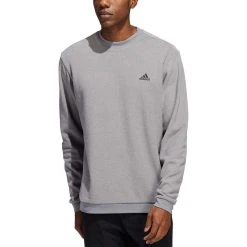 Adidas Core Crewneck Sweatshirt -Ball Sports Equipment Discount Store adidas fw22 core crewneck sweatshirt grey three front itempicture
