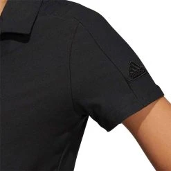 Adidas S21 Women's Go-To Short Sleeve Polo 9 Adidas S21 Women's Go-To Short Sleeve Polo -Ball Sports Equipment Discount Store adidas s21 womens go to short sleeve polo black detail itempicture