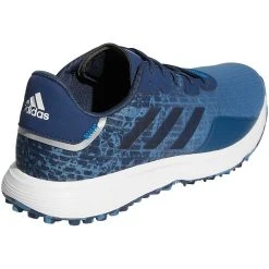 Adidas S2G Spikeless Golf Shoes Altered Blue/Crew Navy/White -Ball Sports Equipment Discount Store adidas s2g spikeless golf shoes altered blue crew navy white gv9794 back itempicture