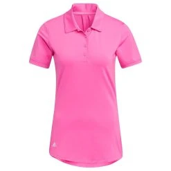 Adidas 2021 Women's Ultimate365 Solid Polo -Ball Sports Equipment Discount Store adidas ss21 womens ultimate365 solid polo screaming pink