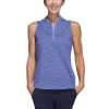 Adidas Women's Two Color Ottoman Sleeveless Polo
